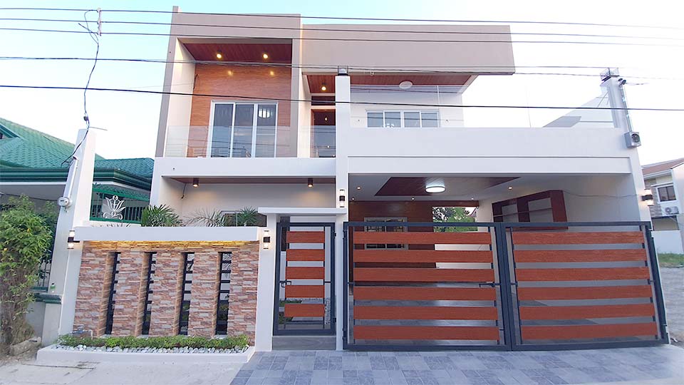 Modern and Stylish 2-storey House and Lot with a Pool in Angeles, Pampanga