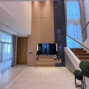 Furnished smart home for sale in Angeles City near Marquee Mall – Living Area