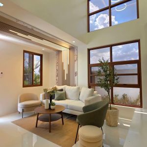 Living area of brand new 4-bedroom house for sale near Clark Angeles City