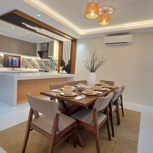 Living area of brand new 4-bedroom house for sale near Clark Angeles City