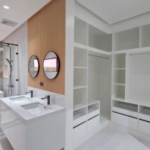 Primary bathroom of brand new house for sale near Clark Angeles City