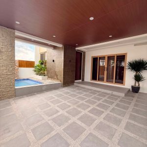 5 Bedroom Smart Home with Pool for Sale in Angeles City 2-bay Carport-1
