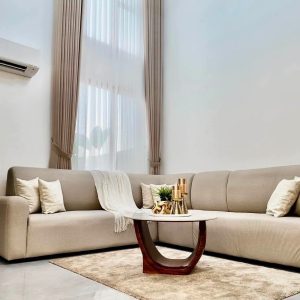 5 Bedroom Smart Home with Pool for Sale in Angeles City Living Area-1