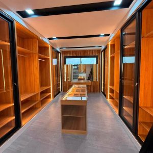 Private swimming pool of modern 5-bedroom home for sale near Clark-6