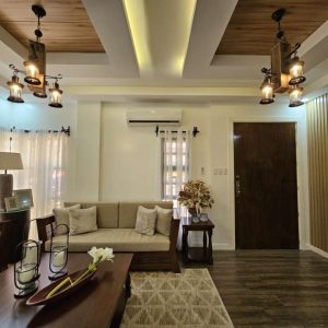 Luxurious Modern Rustic Home Near Rockwell Nepo, Angeles City - Fully Furnished - Prime Corner Lot3914