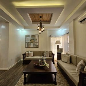 Luxurious Modern Rustic Home Near Rockwell Nepo, Angeles City - Fully Furnished - Prime Corner Lot3923