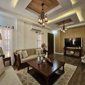 Luxurious Modern Rustic Home Near Rockwell Nepo, Angeles City - Fully Furnished - Prime Corner Lot3943