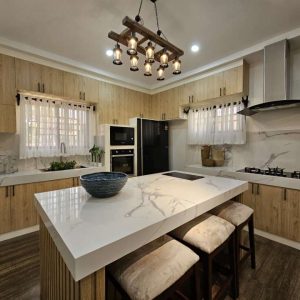 Luxurious Modern Rustic Home Near Rockwell Nepo, Angeles City - Fully Furnished - Prime Corner Lot4006