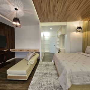 Luxurious Modern Rustic Home Near Rockwell Nepo, Angeles City - Fully Furnished - Prime Corner Lot5837