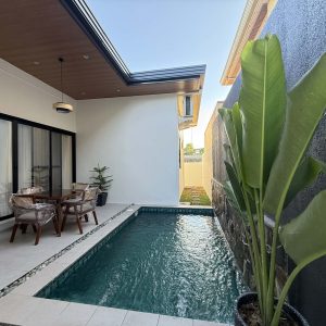 Modern bungalow living area Angeles City