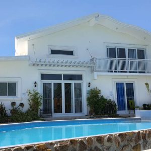 farm villa with greek white house in san fernando